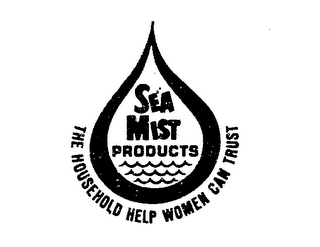 SEA MIST PRODUCTS THE HOUSEHOLD HELP WOMEN CAN TRUST logo
