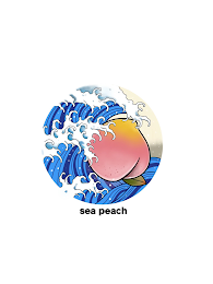 SEA PEACH logo