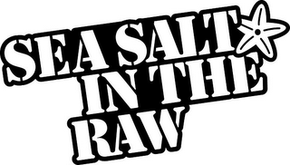 SEA SALT IN THE RAW logo