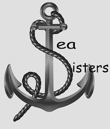 SEA SISTERS (THE FIRST 'S' IS THE FORM OF THE ROPE AROUND THE ANCHOR logo