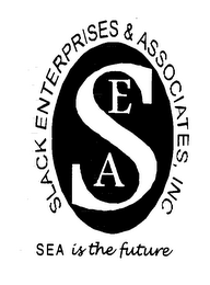 SEA SLACK ENTERPRISES & ASSOCIATES, INC. SEA IS THE FUTURE logo