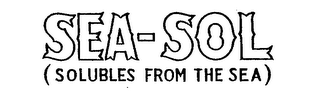 SEA-SOL (SOLUBLES FROM THE SEA) logo