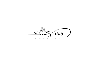 SEA STICKS CUSTOMS logo