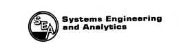 SE&A SYSTEMS ENGINEERING AND ANALYTICS logo