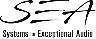 SEA SYSTEMS FOR EXCEPTIONAL AUDIO logo