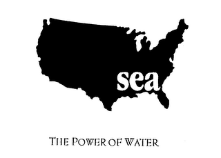 SEA THE POWER OF WATER logo