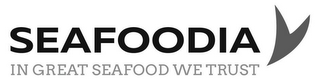 SEAFODDIA IN GREAT SEAFOOD WE TRUST logo