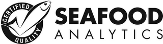 SEAFOOD ANALYTICS CERTIFIED QUALITY logo