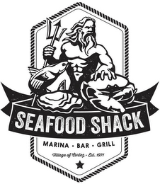 SEAFOOD SHACK MARINA · BAR · GRILL VILLAGE OF CORTEZ EST. 1971 logo