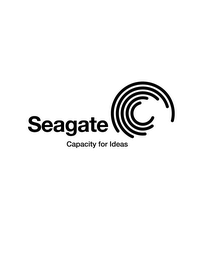 SEAGATE CAPACITY FOR IDEAS logo