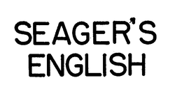 SEAGER'S ENGLISH logo