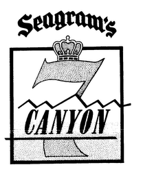 SEAGRAM'S CANYON 7 logo