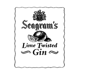 SEAGRAM'S LIME TWISTED GIN logo