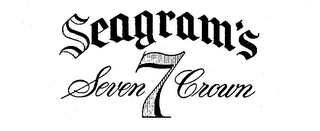 SEAGRAM'S SEVEN 7 CROWN logo