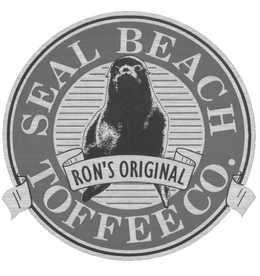 SEAL BEACH TOFFEE CO. RON'S ORIGINAL logo