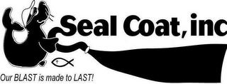 SEAL COAT, INC ALLENTON, WISCONSIN OUR BLAST IS MADE TO LAST! DRIVEWAYS, PARKING LOTS - RESIDENTIAL/COMMERCIAL SEALCOATING · CRACK FILLING · LINE STRIPING · PATCHWORK 262-629-4233 414-416-2777 logo