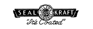 SEAL KRAFT WILSON NURSERIES "IT'S COATED" logo