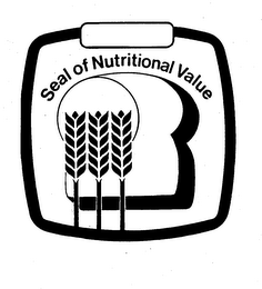 SEAL OF NUTRITIONAL VALUE logo