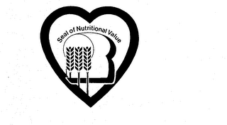 SEAL OF NUTRITIONAL VALUE