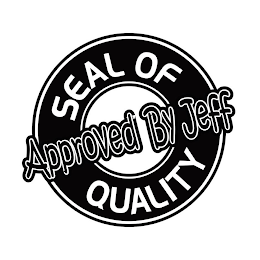 SEAL OF QUALITY APPROVED BY JEFF logo
