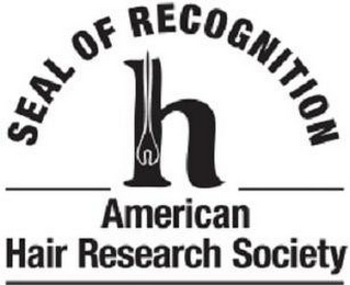 SEAL OF RECOGNITION H AMERICAN HAIR RESEARCH SOCIETY logo