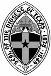 SEAL OF THE DIOCESE OF TEXAS 1838 1849 logo