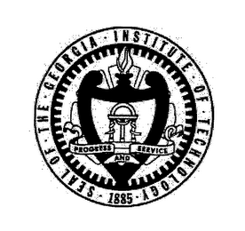 SEAL OF THE GEORGIA INSTITUTE OF TECHNOLOGY 1885 logo