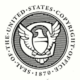 SEAL OF THE UNITED STATES COPYRIGHT OFFICE 1870 logo