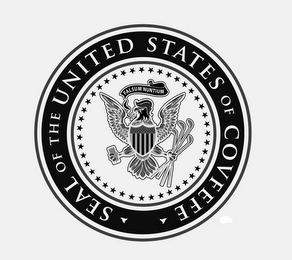 SEAL OF THE UNITED STATES OF COVFEFE. FALSUM NUNTIUM logo
