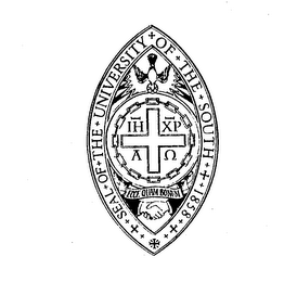 SEAL OF THE UNIVERSITY OF THE SOUTH ECCE QUAM BONUM 1858 logo