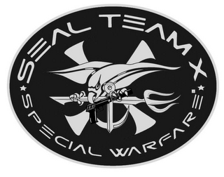 SEAL TEAM X X SPECIAL WARFARE logo