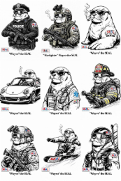 SEAL THE BLEED.  WAYVO THE SEAL. logo