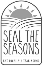 SEAL THE SEASONS EAT LOCAL ALL YEAR ROUND logo