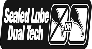 SEALED LUBE DUAL TECH OR logo
