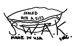 SEALED WITH A KISS S.W.A.K. logo