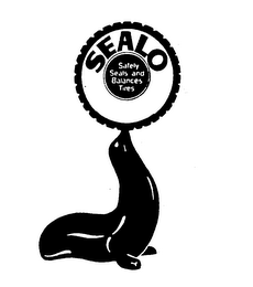 SEALO SAFELY SEALS AND BALANCES TIRES logo