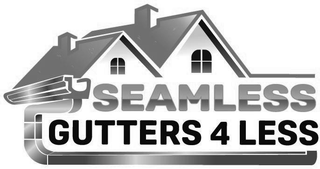 SEAMLESS GUTTERS 4 LESS logo