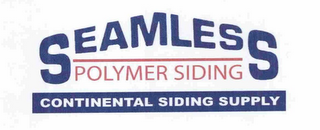 SEAMLESS POLYMER SIDING CONTINENTAL SIDING SUPPLY logo