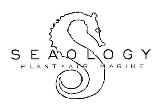 SEAOLOGY PLANT AIR MARINE logo