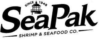SEAPAK SHRIMP & SEAFOOD CO. SINCE 1948 logo