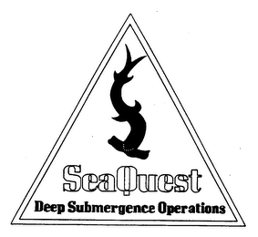 SEAQUEST DEEP SUBMERGENCE OPERATIONS logo