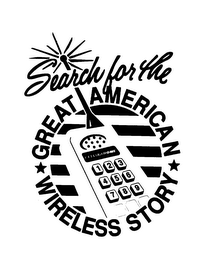 SEARCH FOR THE GREAT AMERICAN WIRELESS STORY CELLULARONE logo