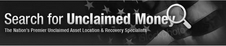 SEARCH FOR UNCLAIMED MONEY THE NATION'S PREMIER UNCLAIMED ASSET LOCATION & RECOVERY SPECIALISTS logo