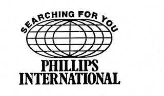 SEARCHING FOR YOU PHILLIPS INTERNATIONAL logo