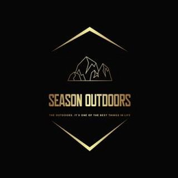 SEASON OUTDOORS THE OUTDOORS, IT'S ONE OF THE BEST THINGS IN LIFE logo