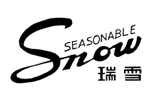 SEASONABLE SNOW logo