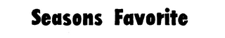 SEASONS FAVORITE logo