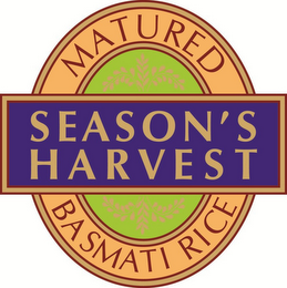 SEASON'S HARVEST MATURED BASMATI RICE logo