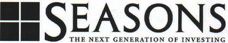 SEASONS THE NEXT GENERATION OF INVESTING logo