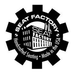 SEAT FACTORY SEAT FACTORY HANDCRAFTED SEATING · MADE IN THE USA logo